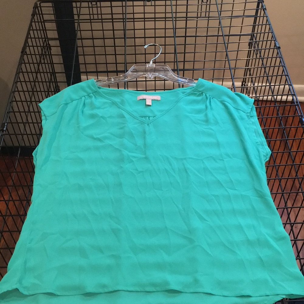 Banana Republic polyester work shirt